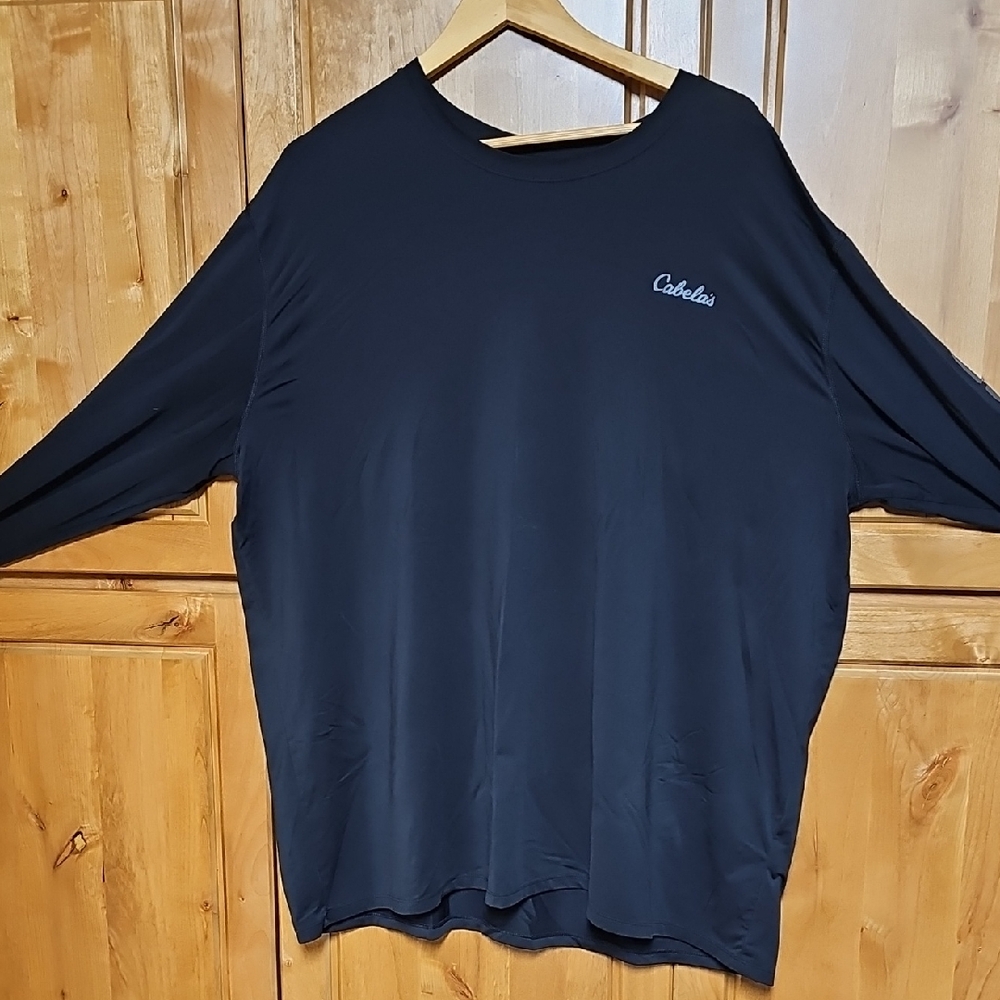 Cabela's Mens XXL Guidewear Long Sleeve Sun Protection Fishing Shirt